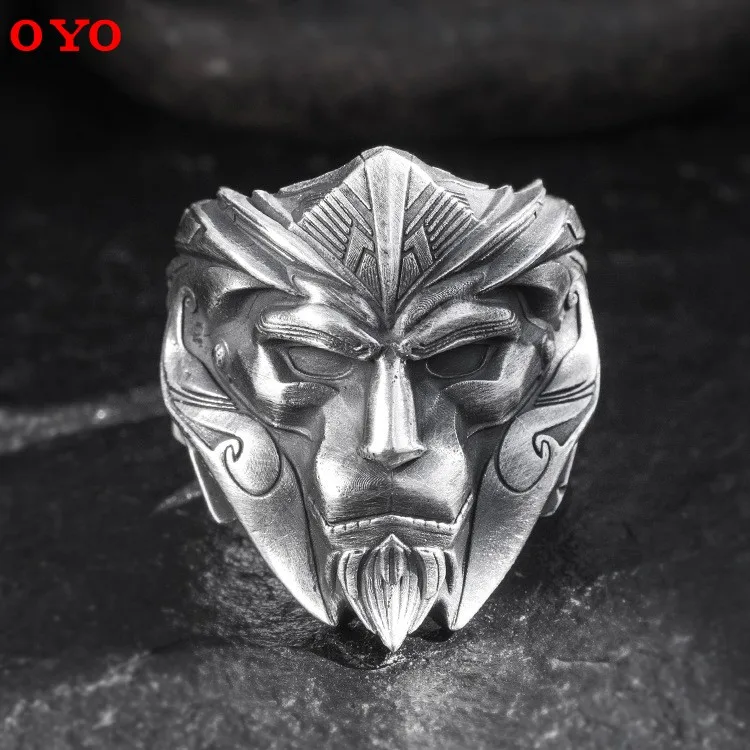 999 sterling silver retro fashion Optimus Prime ring punk trend transformers ring men
999 sterling silver retro fashion Optimus Prime ring punk trend transformers ring men