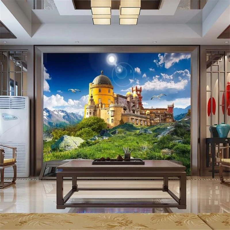 wellyu Custom Wallpaper papier peint Beautiful castle villa landscape painting living room TV background wall papier peint
wellyu Custom Wallpaper papier peint Beautiful castle villa landscape painting living room TV background wall papier peint