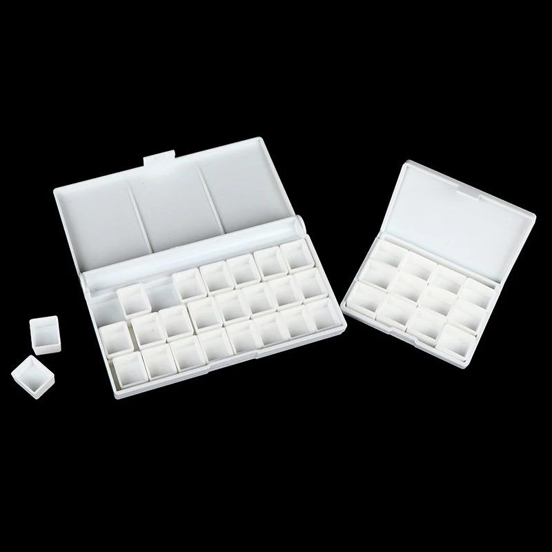 12 Grids /24 Grids Watercolor Palette Empty Palette Paint Tray Box + 12/24 Little Boxes
12 Grids /24 Grids Watercolor Palette Empty Palette Paint Tray Box + 12/24 Little Boxes