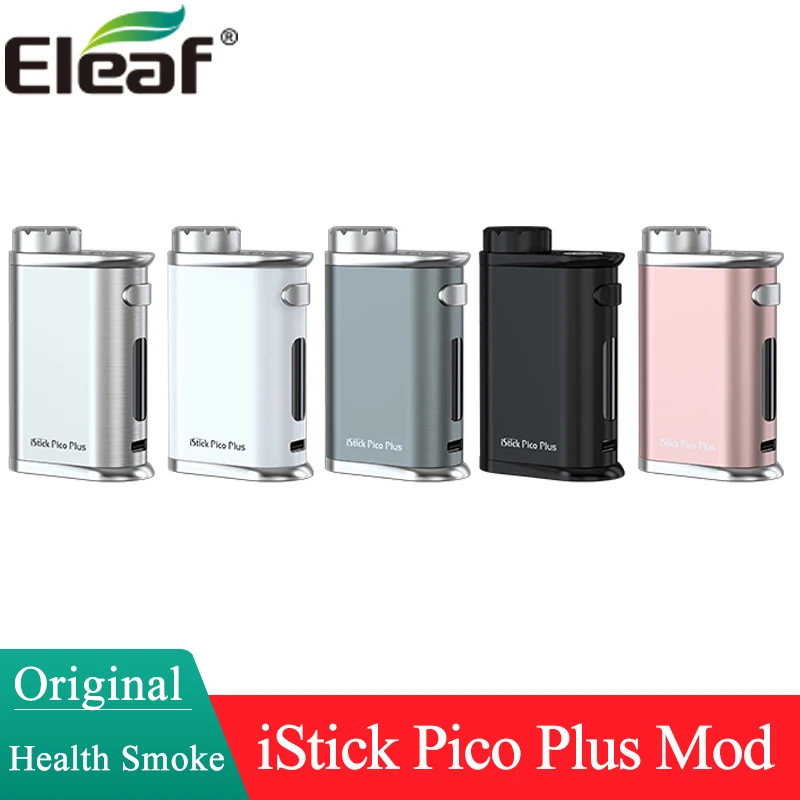 Оригинальный боксмод Eleaf iStick Pico Plus 75 Вт, вейп на одной батарее 18650, подходит для атомайзера Melo 4S, электронные сигареты
Оригинальный боксмод Eleaf iStick Pico Plus 75 Вт, вейп на одной батарее 18650, подходит для атомайзера Melo 4S, электронные сигареты