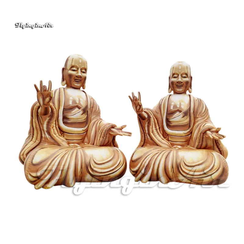 Customized 5m Height Advertising Balloon Inflatable Golden Buddha Statue For Parade Show
Customized 5m Height Advertising Balloon Inflatable Golden Buddha Statue For Parade Show