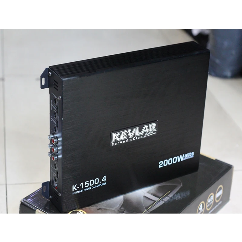 150W*4 Car Power Amplifier Upgrade High-power Car Audio Modification 4-channel High-quality DC12V Car Amplifier K1500.4
150W*4 Car Power Amplifier Upgrade High-power Car Audio Modification 4-channel High-quality DC12V Car Amplifier K1500.4