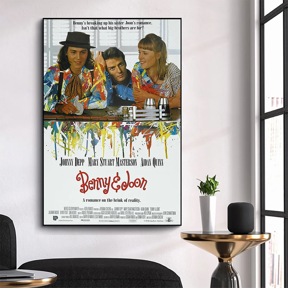 WM3243 Benny & Joon Classic Movie HD Silk Fabric Poster Art Decor Indoor Painting Gift
WM3243 Benny & Joon Classic Movie HD Silk Fabric Poster Art Decor Indoor Painting Gift
