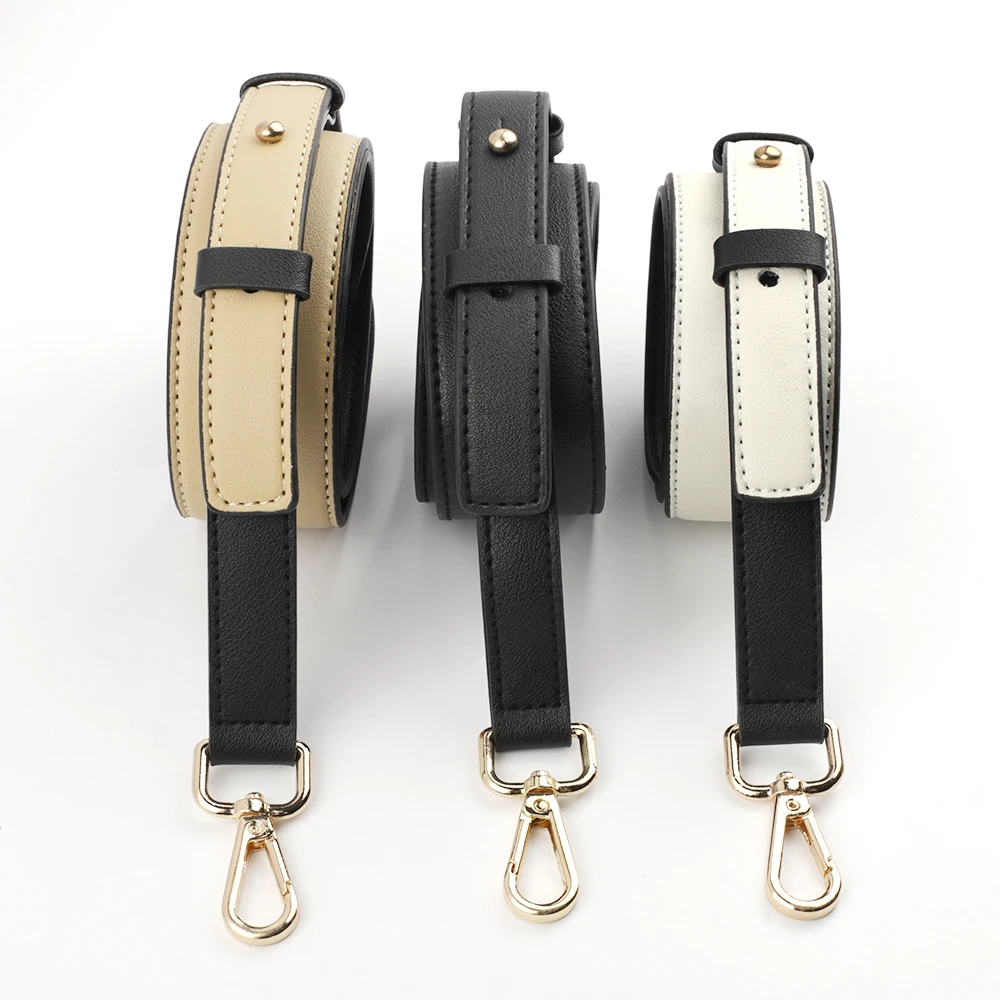 Adjustable Leather Handbag Strap Double Sided Replacement Parts Belts Handles Women Shoulder Bags Accessories Gold Buckle
Adjustable Leather Handbag Strap Double Sided Replacement Parts Belts Handles Women Shoulder Bags Accessories Gold Buckle