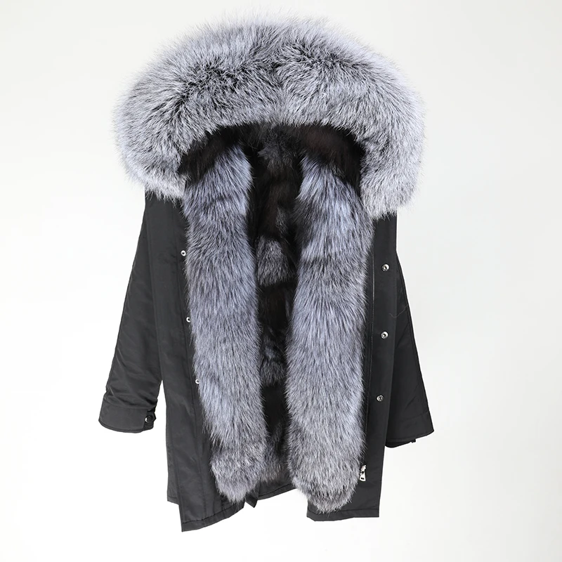 2022 new Winter Jacket Women fox big fur collar fur coat Thick Warm Real Fox Fur Liner long Parkas
2022 new Winter Jacket Women fox big fur collar fur coat Thick Warm Real Fox Fur Liner long Parkas