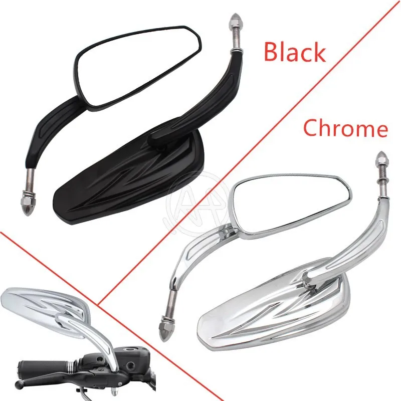 Black/Chrome Motorcycle Rear View Mirrors 8mm Case for Harley Road King Classic XL1200C XL1200L 883 FLHXS FLHR Fat Boy FLRT
Black/Chrome Motorcycle Rear View Mirrors 8mm Case for Harley Road King Classic XL1200C XL1200L 883 FLHXS FLHR Fat Boy FLRT
