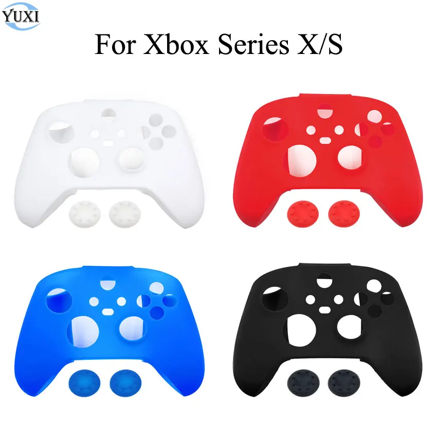 YuXi For Xbox Series X/S Controller Silicone Cover Skin Protective For Xbox Series S Joystick Gamepad Thumb Stick Grips Caps
YuXi For Xbox Series X/S Controller Silicone Cover Skin Protective For Xbox Series S Joystick Gamepad Thumb Stick Grips Caps