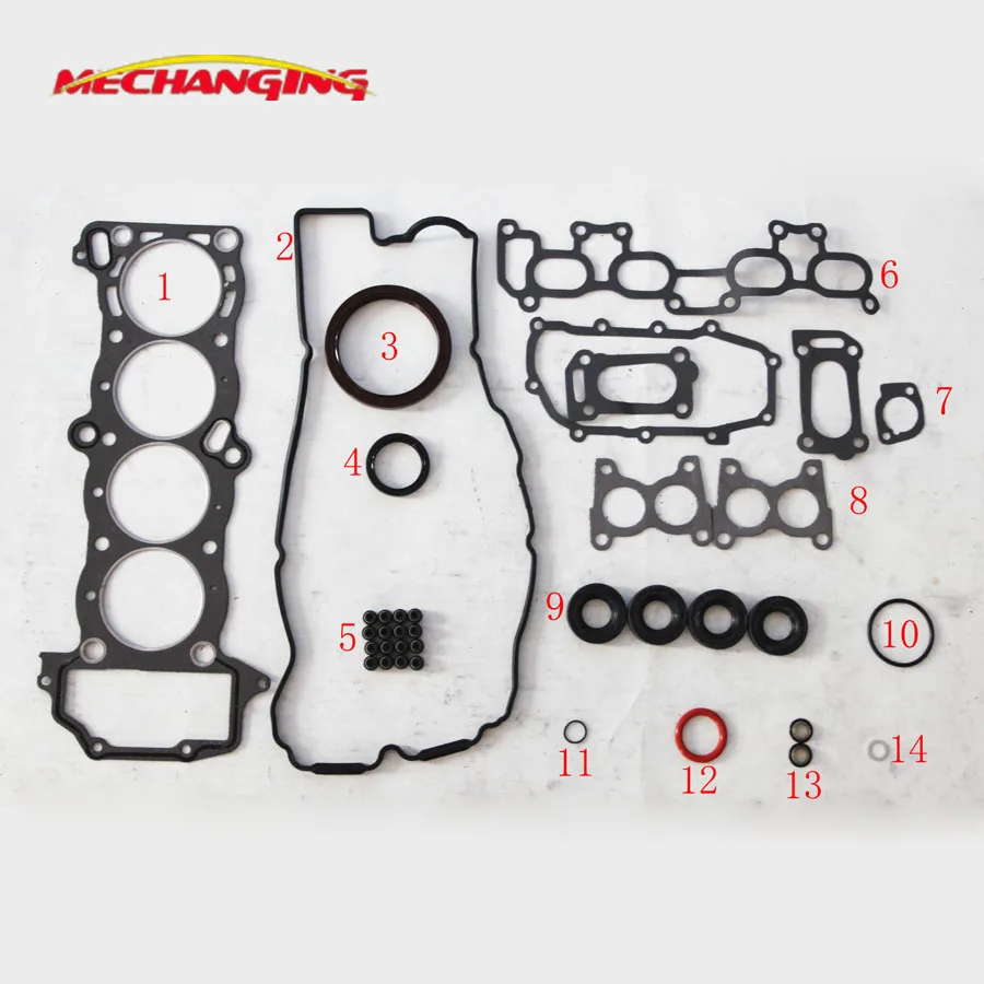 GA16DS FOR NISSAN SUNNY III PRIMERA 1.6 16v Full Set engine gasket Engine Rebuilding Kits 10101-74Y85 50110000
GA16DS FOR NISSAN SUNNY III PRIMERA 1.6 16v Full Set engine gasket Engine Rebuilding Kits 10101-74Y85 50110000