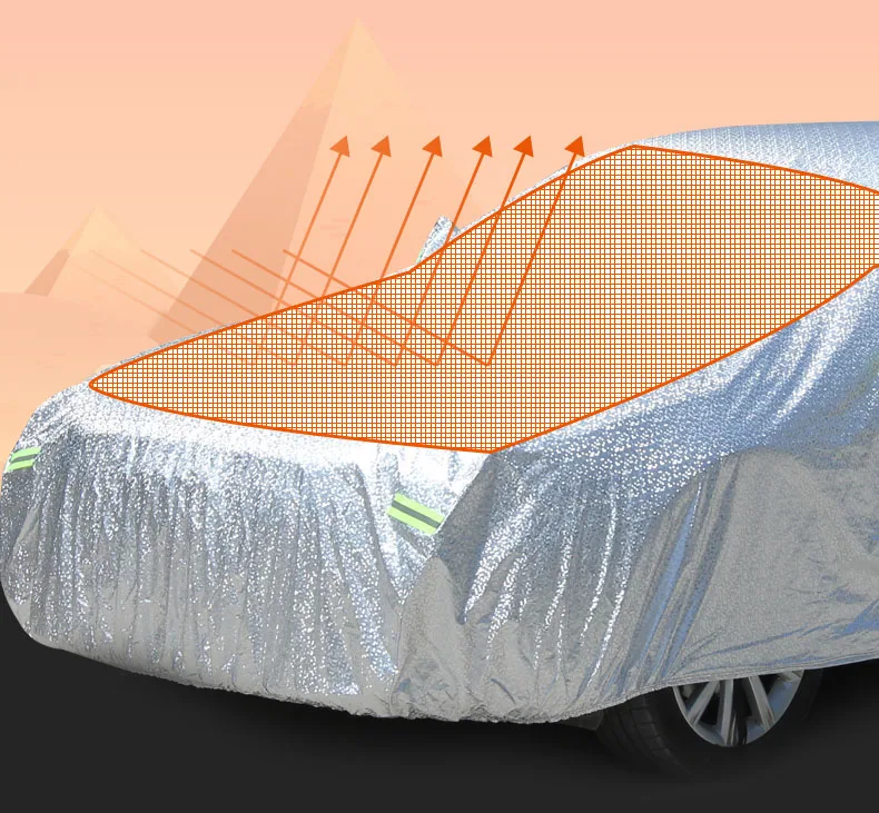 Thick Car Cover 3 Layer Aluminum Foil Waterproof for auto subaru jeep renegade toyota rav4 car accessories cover styling
Thick Car Cover 3 Layer Aluminum Foil Waterproof for auto subaru jeep renegade toyota rav4 car accessories cover styling