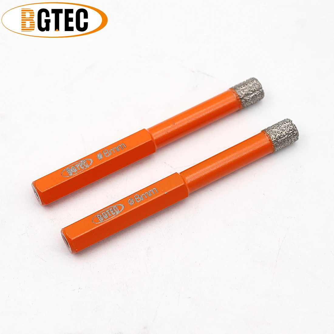 BGTEC 2pcs Hex shank 8mm Vacuum Brazed drilling bits Dry diamond drill bit for ceramie tile granite hole saw
BGTEC 2pcs Hex shank 8mm Vacuum Brazed drilling bits Dry diamond drill bit for ceramie tile granite hole saw