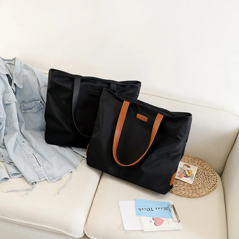 Fashion Herald Oxford Cloth Shoulder Bags Large Capacity Waterproof Women Casual Totes Solid Color Top-handle Bags
Fashion Herald Oxford Cloth Shoulder Bags Large Capacity Waterproof Women Casual Totes Solid Color Top-handle Bags