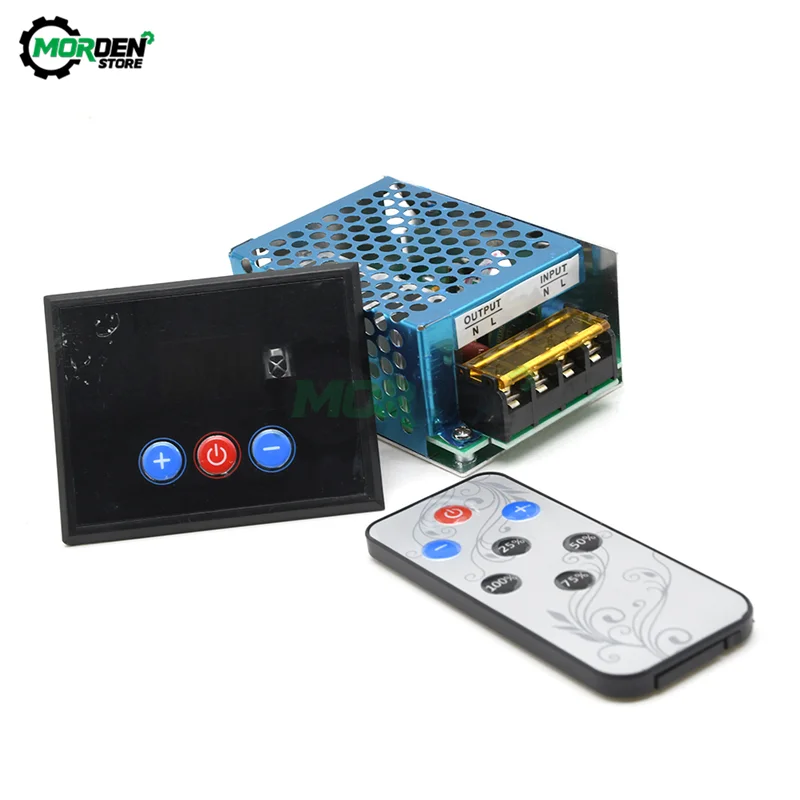 4KW AC 220V Smart Digital Display SCR Voltage Regulator Touch/Button Isolated Power Supply Buzzer Infrared Remote Control
4KW AC 220V Smart Digital Display SCR Voltage Regulator Touch/Button Isolated Power Supply Buzzer Infrared Remote Control