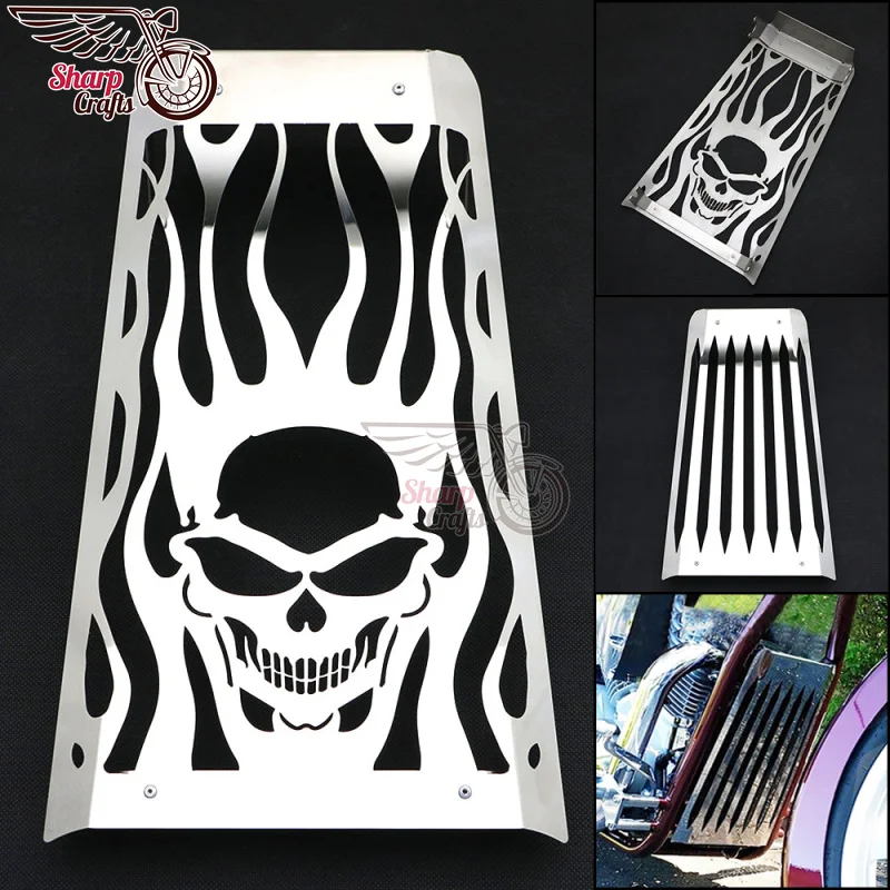 Motorcycle Accessories Skull Flame Radiator Frame Grill Guard Radiator Cover Protector For Honda Fury VT1300 CX CXA 2010-2020
Motorcycle Accessories Skull Flame Radiator Frame Grill Guard Radiator Cover Protector For Honda Fury VT1300 CX CXA 2010-2020
