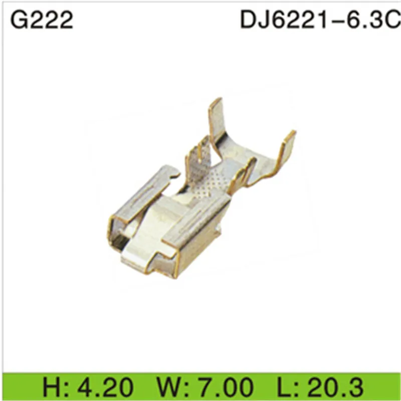 Free shipping 1000pcs Car Electronics & Motorcycle Accessories & Parts G222 Female terminal connector
Free shipping 1000pcs Car Electronics & Motorcycle Accessories & Parts G222 Female terminal connector