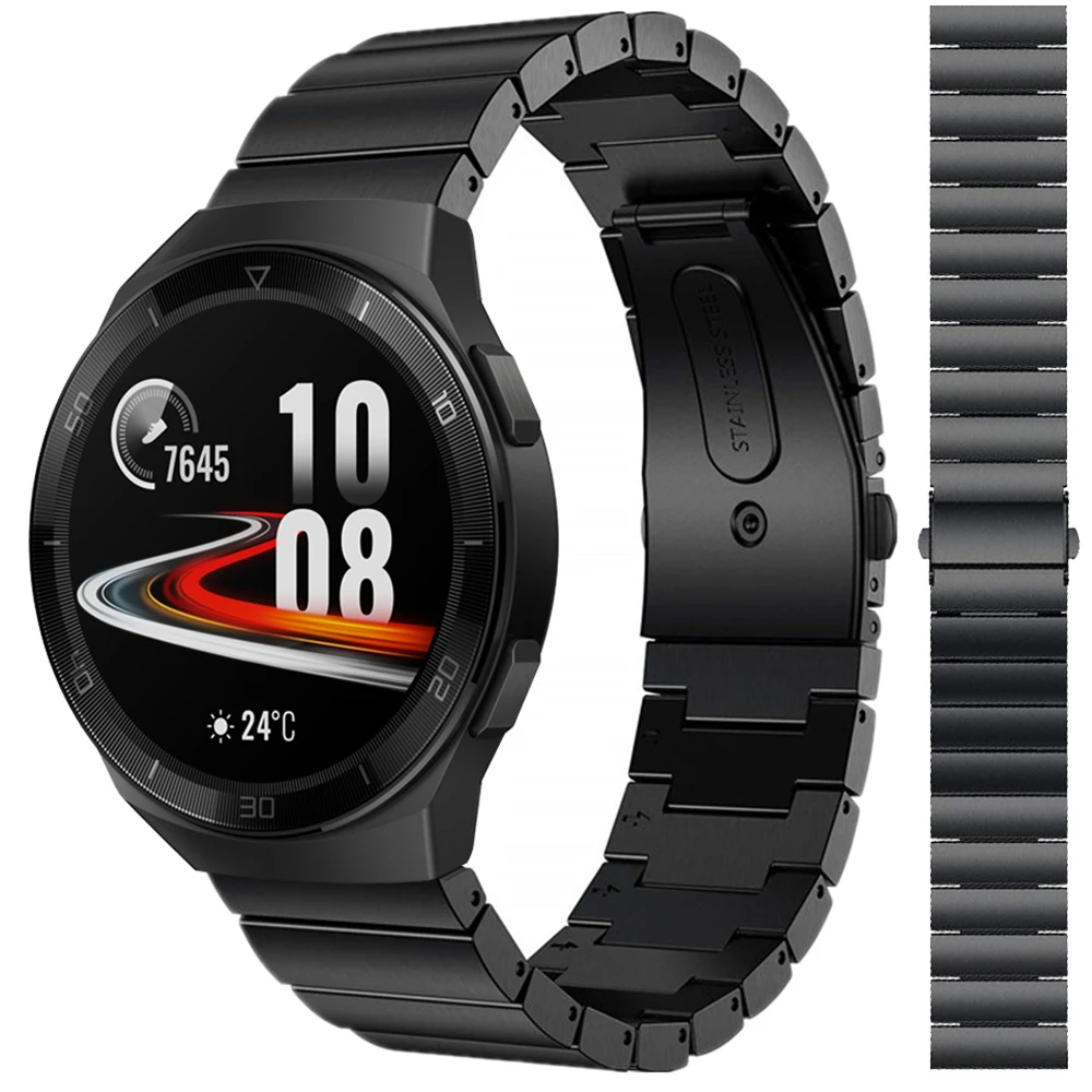 Ремешок из нержавеющей стали для смарт-часов Huawei Watch GT 2 Pro/GT 2 2E 46 мм/GT Active
Ремешок из нержавеющей стали для смарт-часов Huawei Watch GT 2 Pro/GT 2 2E 46 мм/GT Active