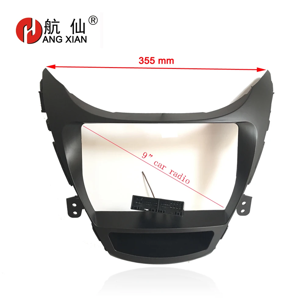 HANG XIAN 2 Din Car DVD Frame Audio Fitting Adaptor Dash Trim Kits Facia Panel For Hyundai Elantra 2012-2013 car Radio Player
HANG XIAN 2 Din Car DVD Frame Audio Fitting Adaptor Dash Trim Kits Facia Panel For Hyundai Elantra 2012-2013 car Radio Player