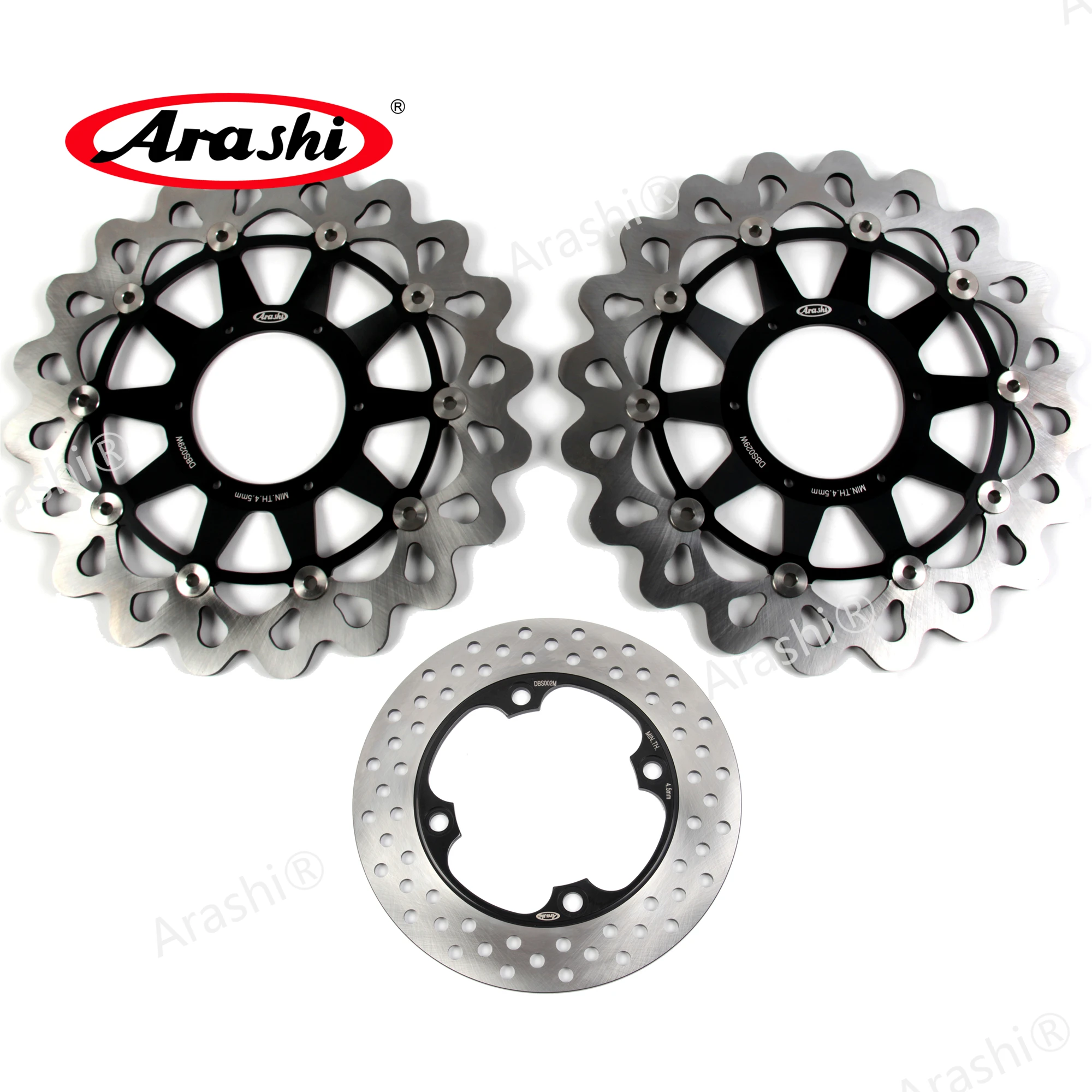 Arashi Brake Disc Bolts For HONDA VTR1000 SP1 RC51 2000-2004 / CBR1000RR 2006-2007 CNC Floating Front Rear Brake Disk Rotors
Arashi Brake Disc Bolts For HONDA VTR1000 SP1 RC51 2000-2004 / CBR1000RR 2006-2007 CNC Floating Front Rear Brake Disk Rotors