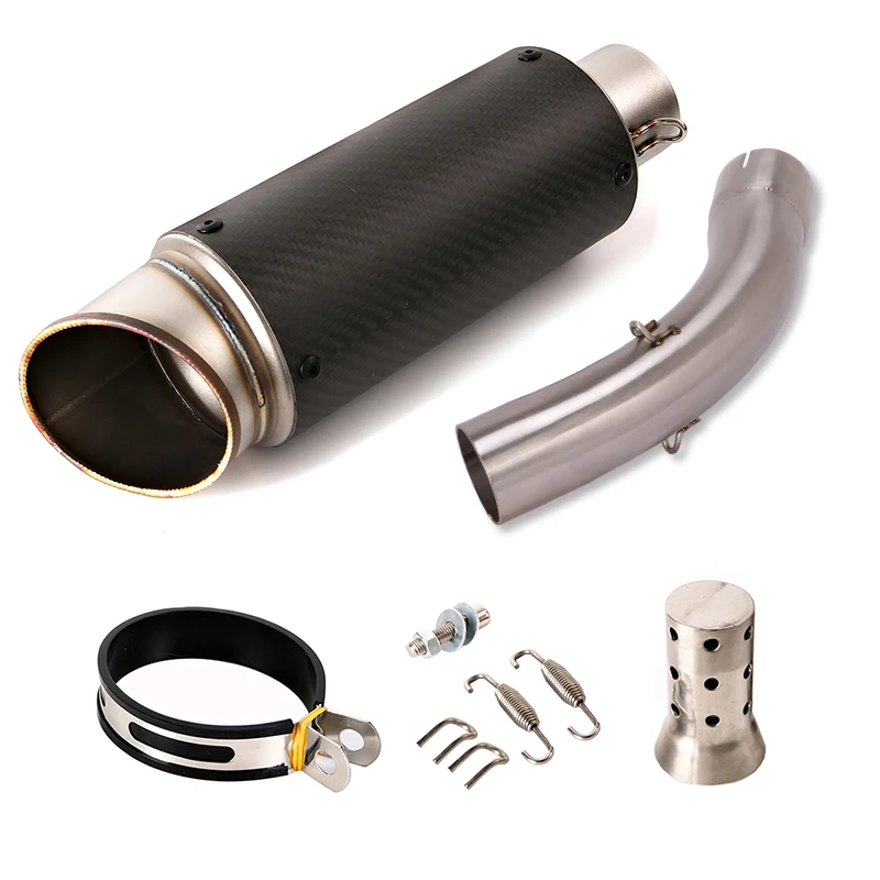 Motorcycle Exhaust System Slip on Exhaust Muffler Escape Middle Link Pipe for Kawasaki Versys 1000 2019 2020 2021 2022
Motorcycle Exhaust System Slip on Exhaust Muffler Escape Middle Link Pipe for Kawasaki Versys 1000 2019 2020 2021 2022