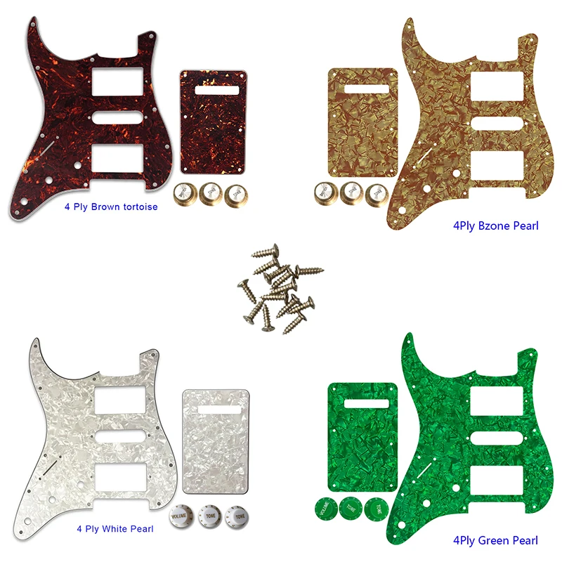 Guitar Parts - For Left Handed USA Strat 72'11 Screw Hole Standard PAF Humbcker HSH Guitar Pickguard & Back Plate & Control Knob
Guitar Parts - For Left Handed USA Strat 72'11 Screw Hole Standard PAF Humbcker HSH Guitar Pickguard & Back Plate & Control Knob