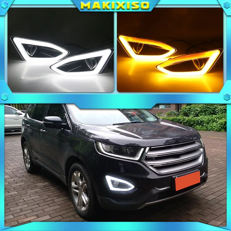 LED Daytime Running Light For Ford EDGE 2015 2016 2017 2018 Waterproof ABS 12V Car DRL Fog Lamp Decoration with dimmer function
LED Daytime Running Light For Ford EDGE 2015 2016 2017 2018 Waterproof ABS 12V Car DRL Fog Lamp Decoration with dimmer function