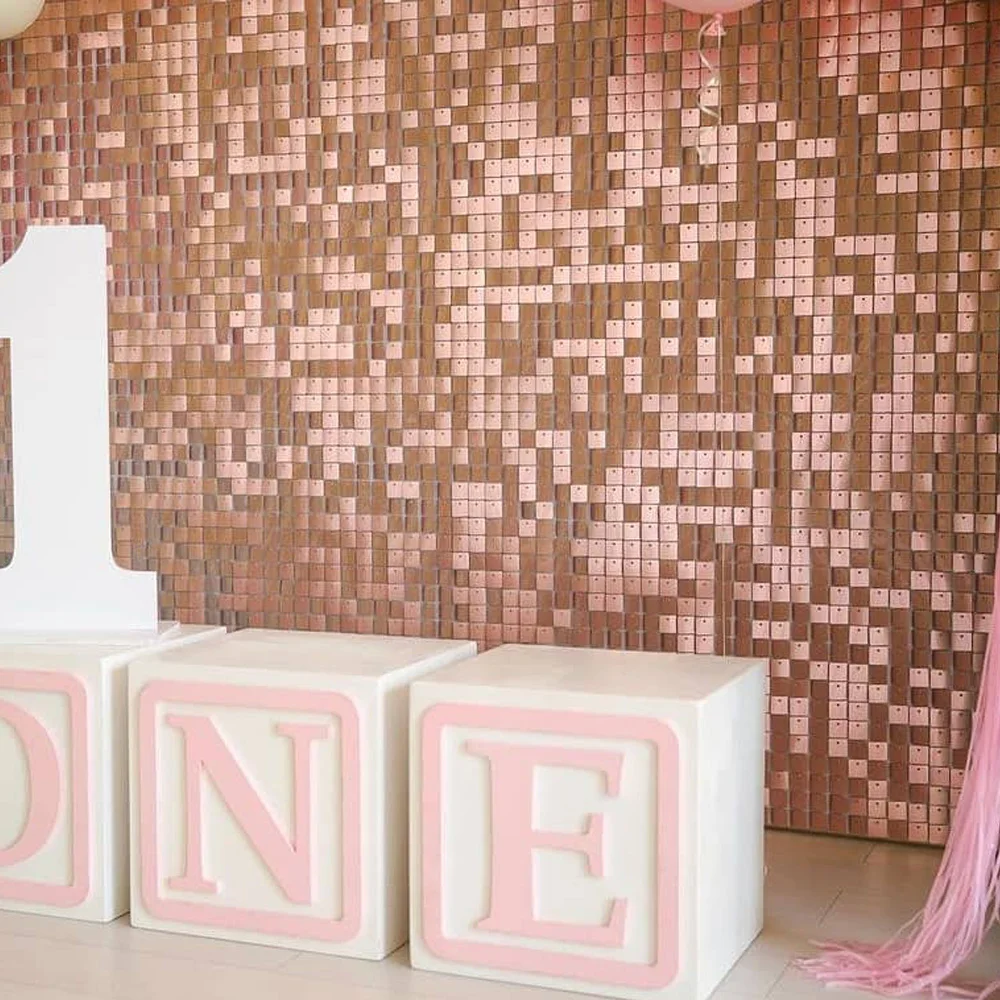 Shimmer Wall Sequin Panel Event Party Decor Stage Backdrop Wedding Decoration Birthday Supplies Centerpiece Interlocking Luxury
Shimmer Wall Sequin Panel Event Party Decor Stage Backdrop Wedding Decoration Birthday Supplies Centerpiece Interlocking Luxury