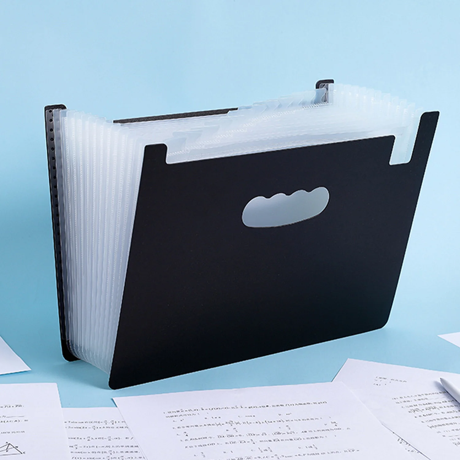13 Pockets Multicolored Expanding Files Folder Expandable Accordion Style File Organizer for School Office A4 Letter Size White
13 Pockets Multicolored Expanding Files Folder Expandable Accordion Style File Organizer for School Office A4 Letter Size White