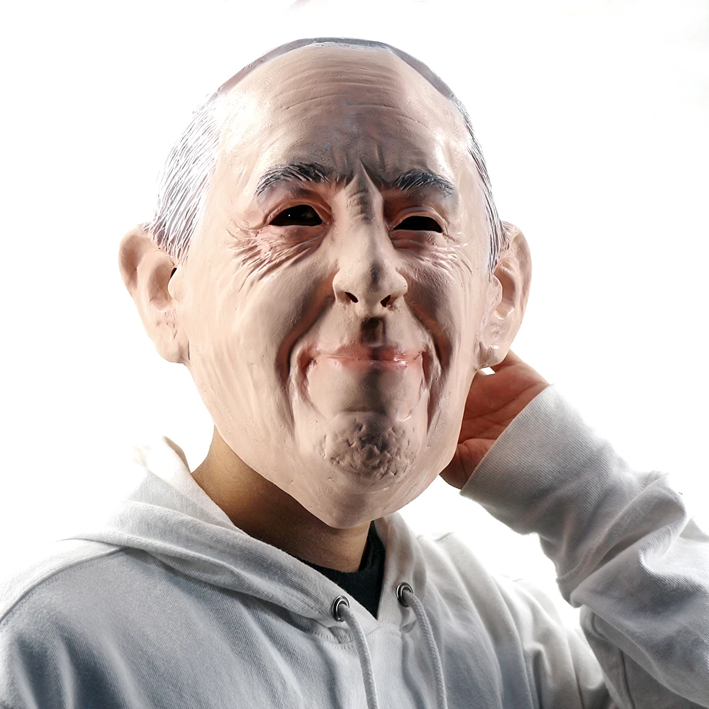 Realistic Old Man Mask Latex Mask Male Full Overhead Halloween Latex Cosplay Human
Realistic Old Man Mask Latex Mask Male Full Overhead Halloween Latex Cosplay Human