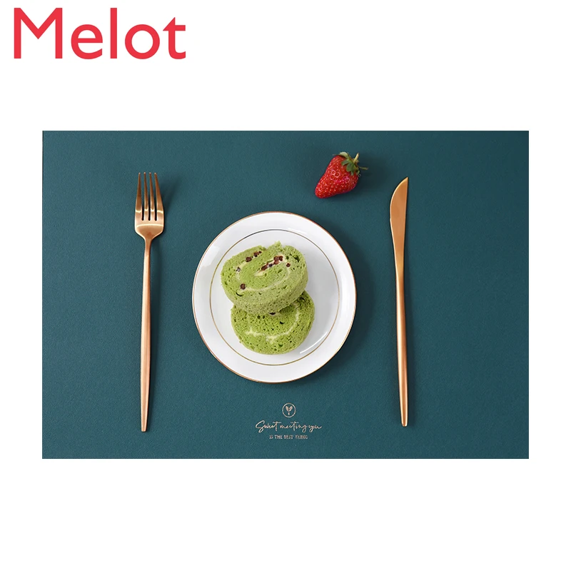 High-End Fashion Heat Proof Mat Waterproof Oil-Resistant Placemat European Household Coasters Western-Style Placemat
High-End Fashion Heat Proof Mat Waterproof Oil-Resistant Placemat European Household Coasters Western-Style Placemat