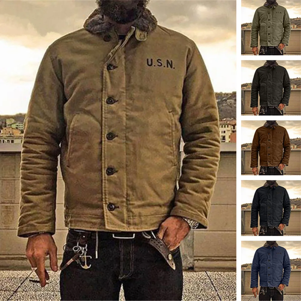 Solid Color Fashion Jacket Men's Trend Jacket Tops Mens Autumn and Winter Casual Jackets Baseball Windbreaker 2021 New
Solid Color Fashion Jacket Men's Trend Jacket Tops Mens Autumn and Winter Casual Jackets Baseball Windbreaker 2021 New
