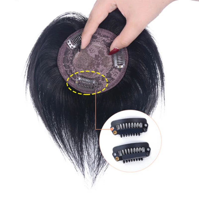 DIANQI Synthetic Blunt Bangs Invisible Seamless Hairpieces Female Short Fake Top Hair BB Clip Hair Pieces for Women Fake wig
DIANQI Synthetic Blunt Bangs Invisible Seamless Hairpieces Female Short Fake Top Hair BB Clip Hair Pieces for Women Fake wig
