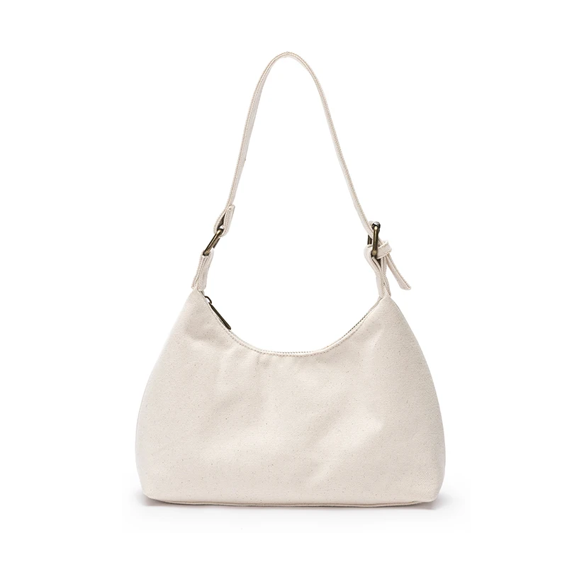 Half-moon bag female summer underarm shoulder bag ins niche design new French retro canvas bag
Half-moon bag female summer underarm shoulder bag ins niche design new French retro canvas bag