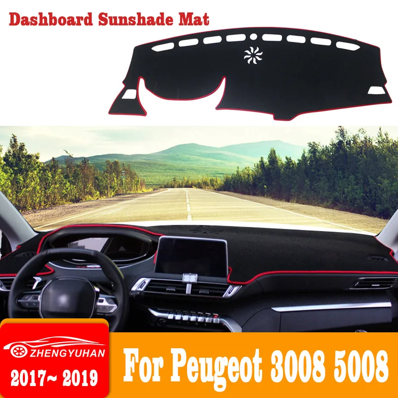 Коврик для защиты приборной панели от света, для Peugeot 3008 5008 2017-2019
Коврик для защиты приборной панели от света, для Peugeot 3008 5008 2017-2019