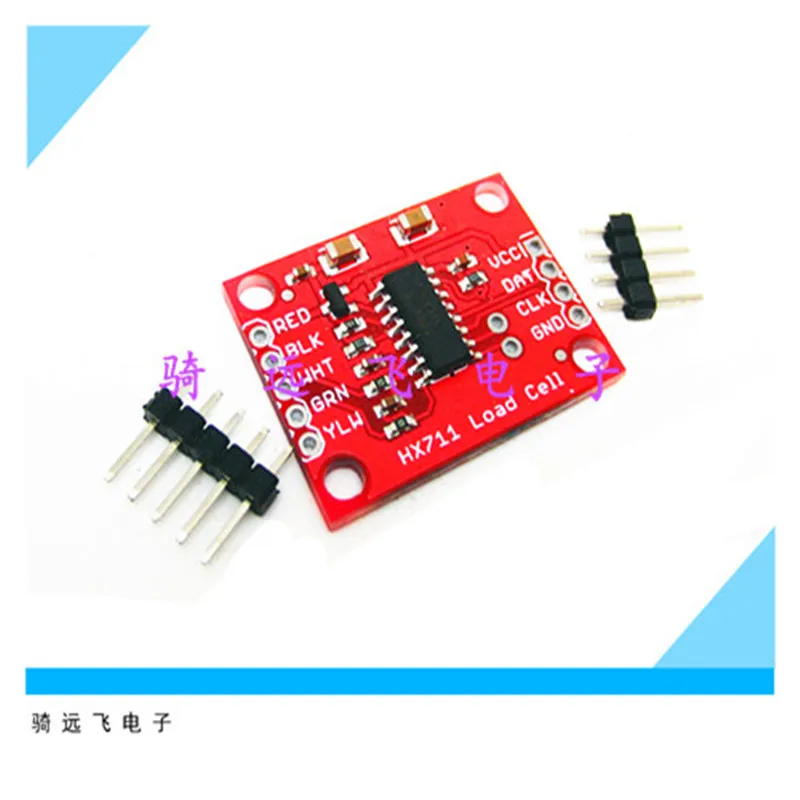 HX711 High-precision Electronic Weighing Sensor 24-bit A/D Converter Development Board Red Version to Send Pin
HX711 High-precision Electronic Weighing Sensor 24-bit A/D Converter Development Board Red Version to Send Pin