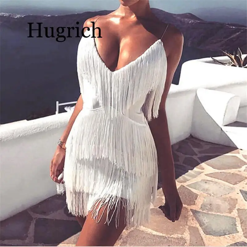 2020 Women V Neck Tassles Sexy Solid Dress Bodycon Mini tassels Casual Dresses Dress women female
2020 Women V Neck Tassles Sexy Solid Dress Bodycon Mini tassels Casual Dresses Dress women female