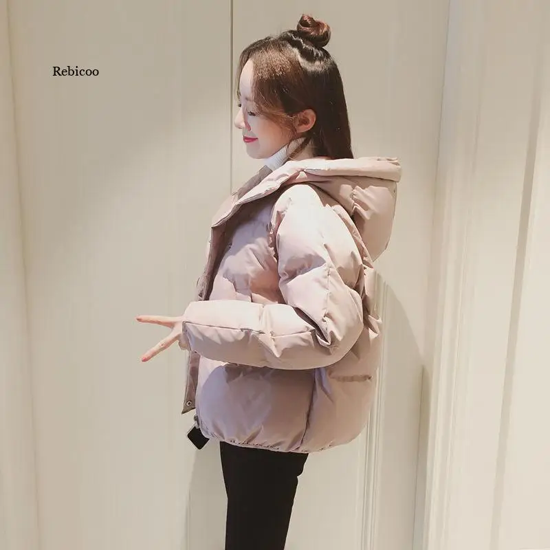Winter Down Padded Jacket Women's Short Korean Style Loose Bread Coat Cotton Jacket Small Padded Jacket Tide Winter Clothes
Winter Down Padded Jacket Women's Short Korean Style Loose Bread Coat Cotton Jacket Small Padded Jacket Tide Winter Clothes