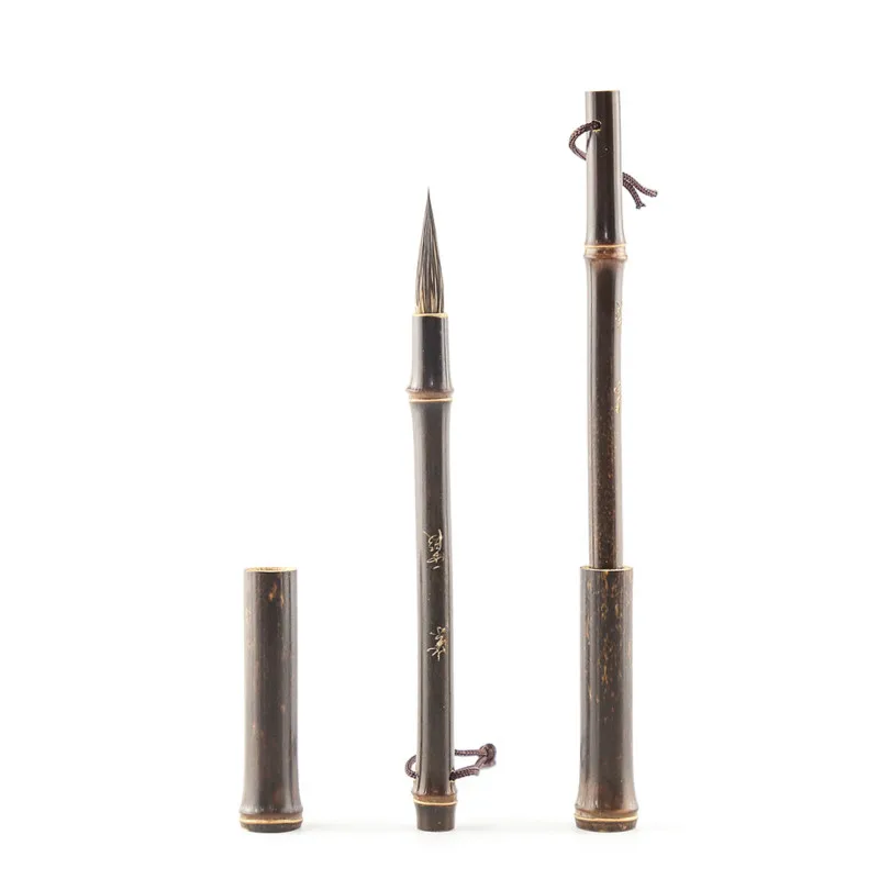 Rabbit Hair Calligraphy Pen Chinese Bamboo Penholder Tinta China Writing Brush Small Regular Script Painting Writing Brush
Rabbit Hair Calligraphy Pen Chinese Bamboo Penholder Tinta China Writing Brush Small Regular Script Painting Writing Brush