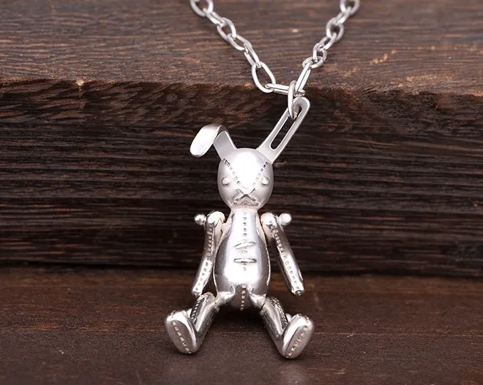 National standard S925 sterling silver rabbit wild European and American personality Korean temperament tide brand necklace and
National standard S925 sterling silver rabbit wild European and American personality Korean temperament tide brand necklace and