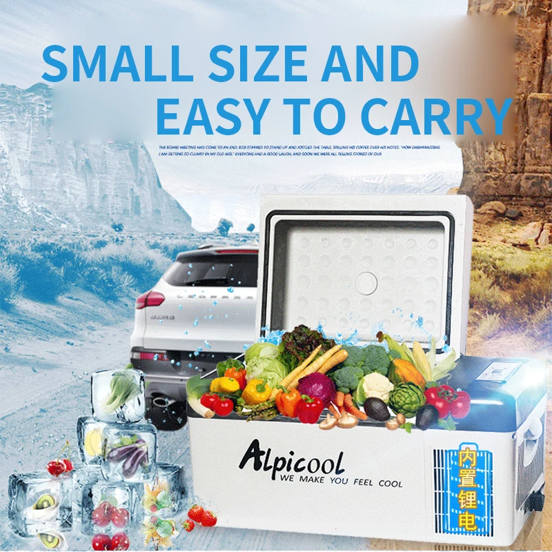 Car refrigerator 20L outdoor self-driving travel car mini mini refrigeration refrigerator home mini refrigerator
Car refrigerator 20L outdoor self-driving travel car mini mini refrigeration refrigerator home mini refrigerator