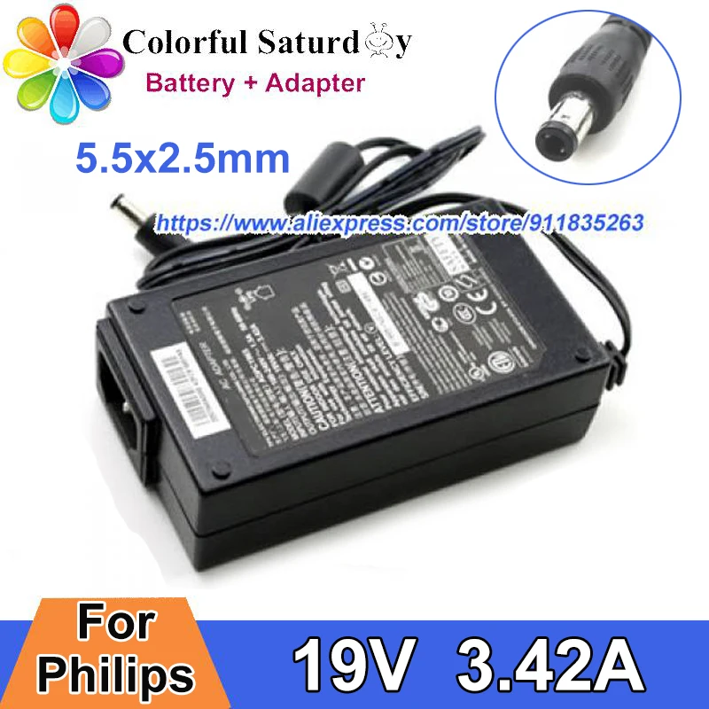 65W 19V 3.42A ADPC1965 AC Adapter ADS-65LSI-19-1 19065G For PHILIPS 2345EQ 234E5Q 224E5Q 274E 284E 274E5QHAB 234ES 231C5T 328E8Q
65W 19V 3.42A ADPC1965 AC Adapter ADS-65LSI-19-1 19065G For PHILIPS 2345EQ 234E5Q 224E5Q 274E 284E 274E5QHAB 234ES 231C5T 328E8Q
