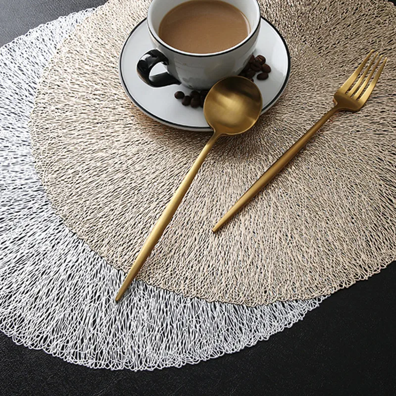 PVC Hollow Nordic Style Non-slip Kitchen Placemat Coaster Insulation Pad Dish Coffee Cup Table Mat Home Hotel Decor 51050
PVC Hollow Nordic Style Non-slip Kitchen Placemat Coaster Insulation Pad Dish Coffee Cup Table Mat Home Hotel Decor 51050