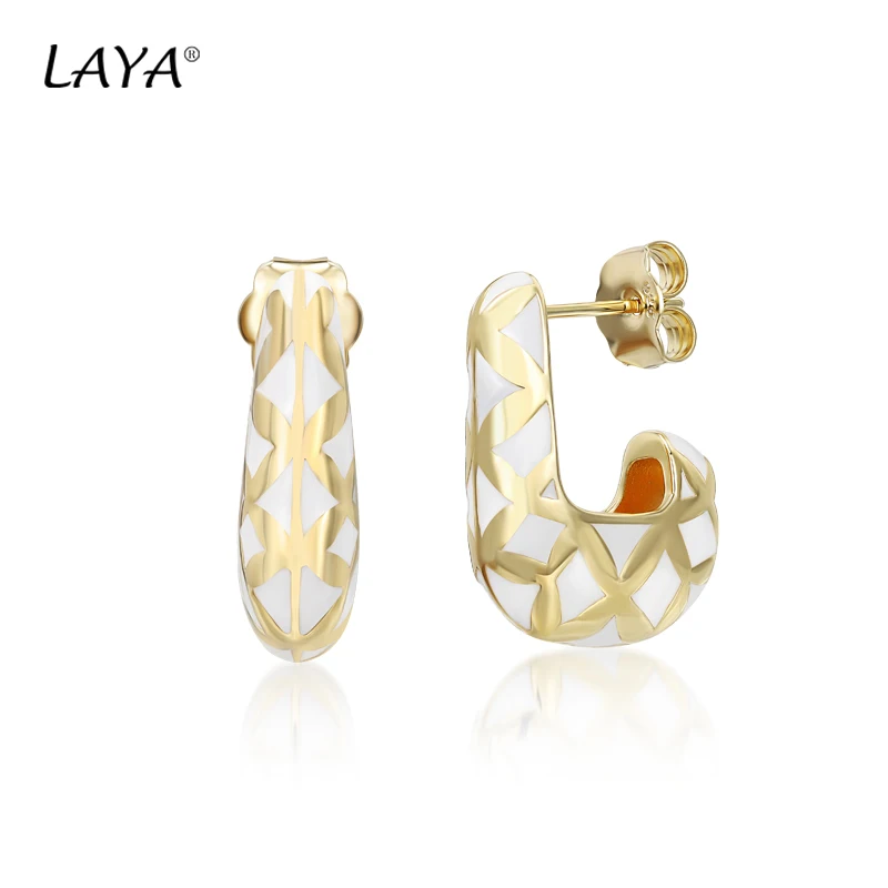Laya мода из стерлингового серебра 925 пробы простой трехмерный геометрический дизайн цветные эмалевые серьги ручной работы для женской вечеринки высококачественные ювелирные подарки тренд 2022
Laya мода из стерлингового серебра 925 пробы простой трехмерный геометрический дизайн цветные эмалевые серьги ручной работы для женской вечеринки высококачественные ювелирные подарки тренд 2022