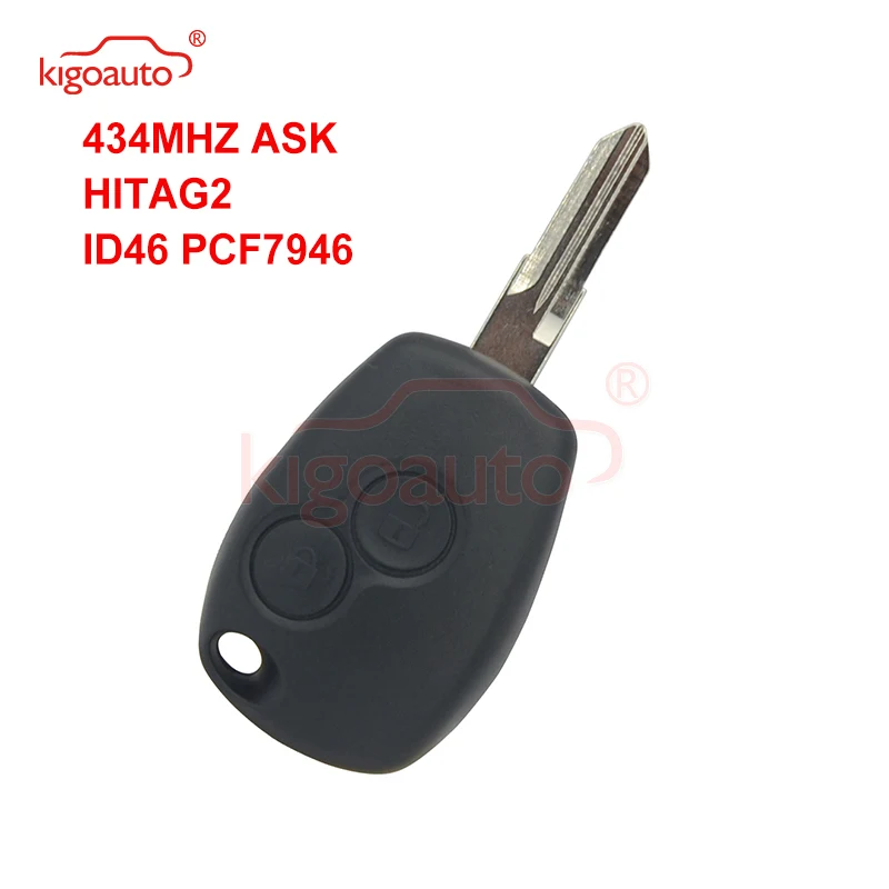Kigoauto 2 кнопки 434 МГц VAC102 Pcf7946 для дистанционного ключа Renault Clio Modus Kangoo
Kigoauto 2 кнопки 434 МГц VAC102 Pcf7946 для дистанционного ключа Renault Clio Modus Kangoo