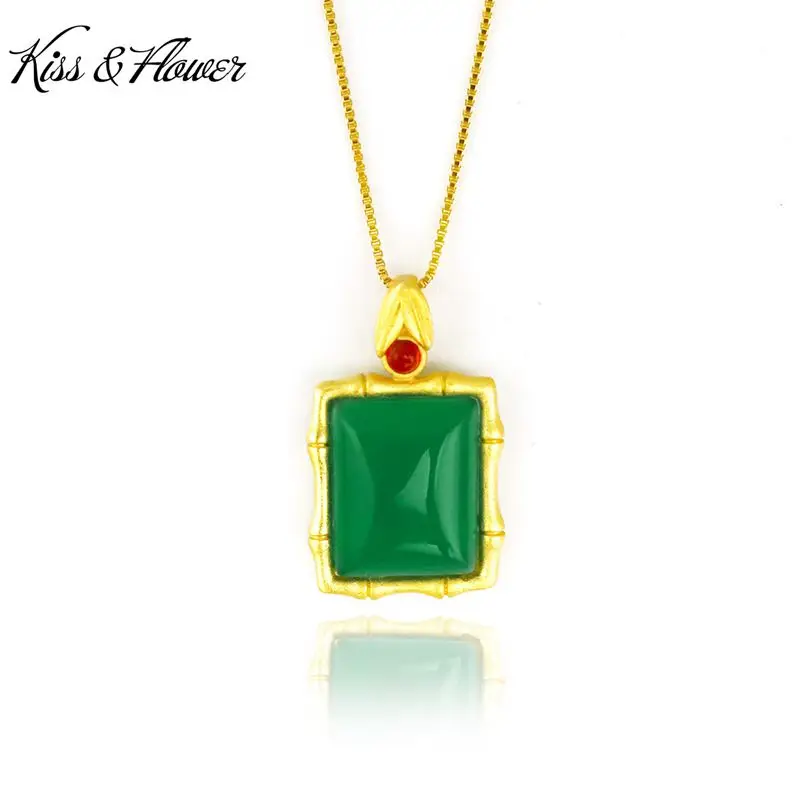 KISS&FLOWER NK87 2022 Fine Jewelry Wholesale Fashion Woman Girl Birthday Wedding Gift Vintage Square 24KT Gold Pendant Necklaces
KISS&FLOWER NK87 2022 Fine Jewelry Wholesale Fashion Woman Girl Birthday Wedding Gift Vintage Square 24KT Gold Pendant Necklaces