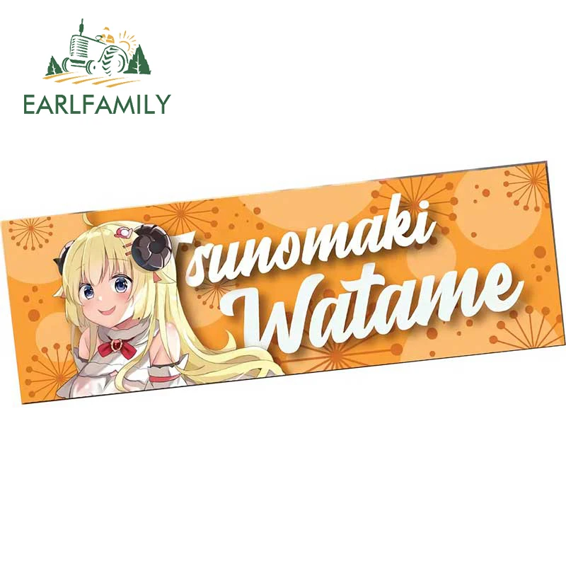 EARLFAMILY 13 см x 5,6 см для Hololive Tsunomaki Watame виниловые автомобильные наклейки водонепроницаемые устойчивые к царапинам наклейки для украшения доски для серфинга
EARLFAMILY 13 см x 5,6 см для Hololive Tsunomaki Watame виниловые автомобильные наклейки водонепроницаемые устойчивые к царапинам наклейки для украшения доски для серфинга