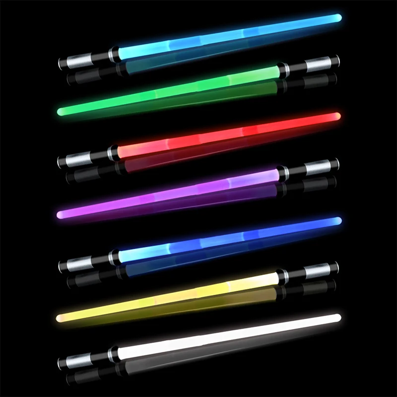2 PCS Telescopic RGB Lightsaber Sword PVC Light Stick Kpop Lightstick Espada Laser Rave Toys Light Saber Boy Girl Birthday Gift
2 PCS Telescopic RGB Lightsaber Sword PVC Light Stick Kpop Lightstick Espada Laser Rave Toys Light Saber Boy Girl Birthday Gift