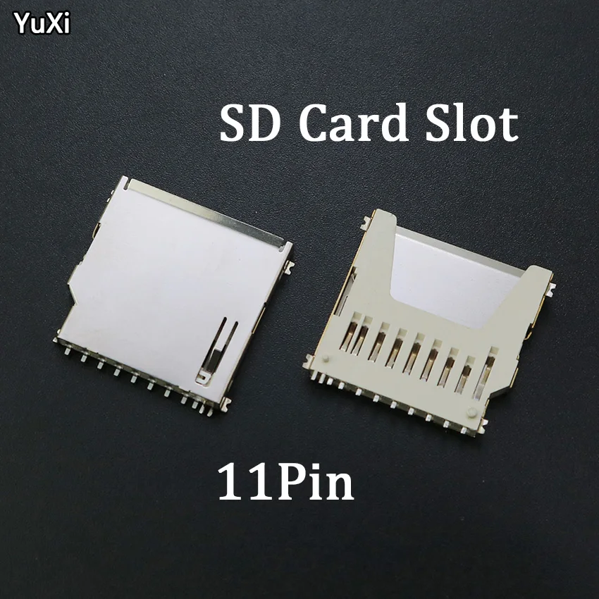 YUXI 50/100PCS Sd Card Slot Memory Card Holder Connectors Long Body 11P Sd Card Holder
YUXI 50/100PCS Sd Card Slot Memory Card Holder Connectors Long Body 11P Sd Card Holder