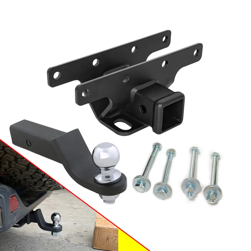 Hitch Trailer Receiver + Combo Tow Bar Bracket For Jeep Wrangler JK 2007-2017 2/4 Door Rear Tow Hook Protection With Latch
Hitch Trailer Receiver + Combo Tow Bar Bracket For Jeep Wrangler JK 2007-2017 2/4 Door Rear Tow Hook Protection With Latch