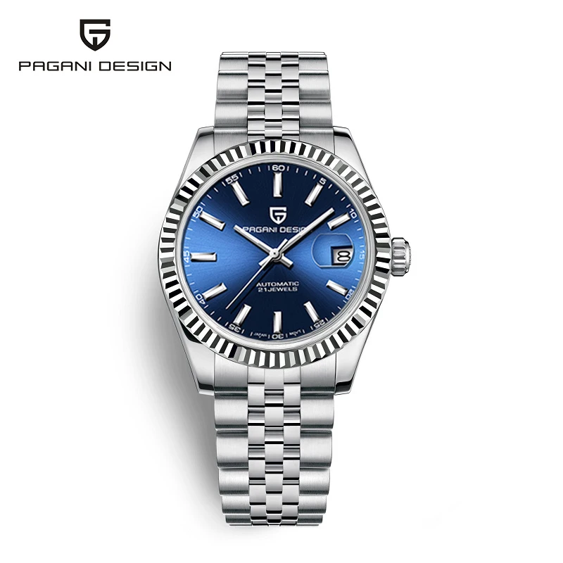 2021 New PAGANI DESIGN Men's Automatic Mechanical Watches Sapphire Business Men Stainless Steel Waterproof Watches reloj hombre
2021 New PAGANI DESIGN Men's Automatic Mechanical Watches Sapphire Business Men Stainless Steel Waterproof Watches reloj hombre