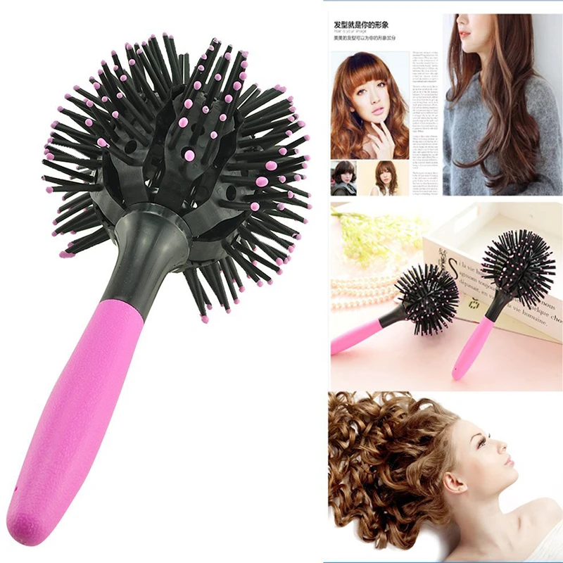 Hair Brush Magic Hair Comb 3D Round Hair Brush 360 degree Ball Massage Comb Women Styling Tools Hairdressing Salon
Hair Brush Magic Hair Comb 3D Round Hair Brush 360 degree Ball Massage Comb Women Styling Tools Hairdressing Salon