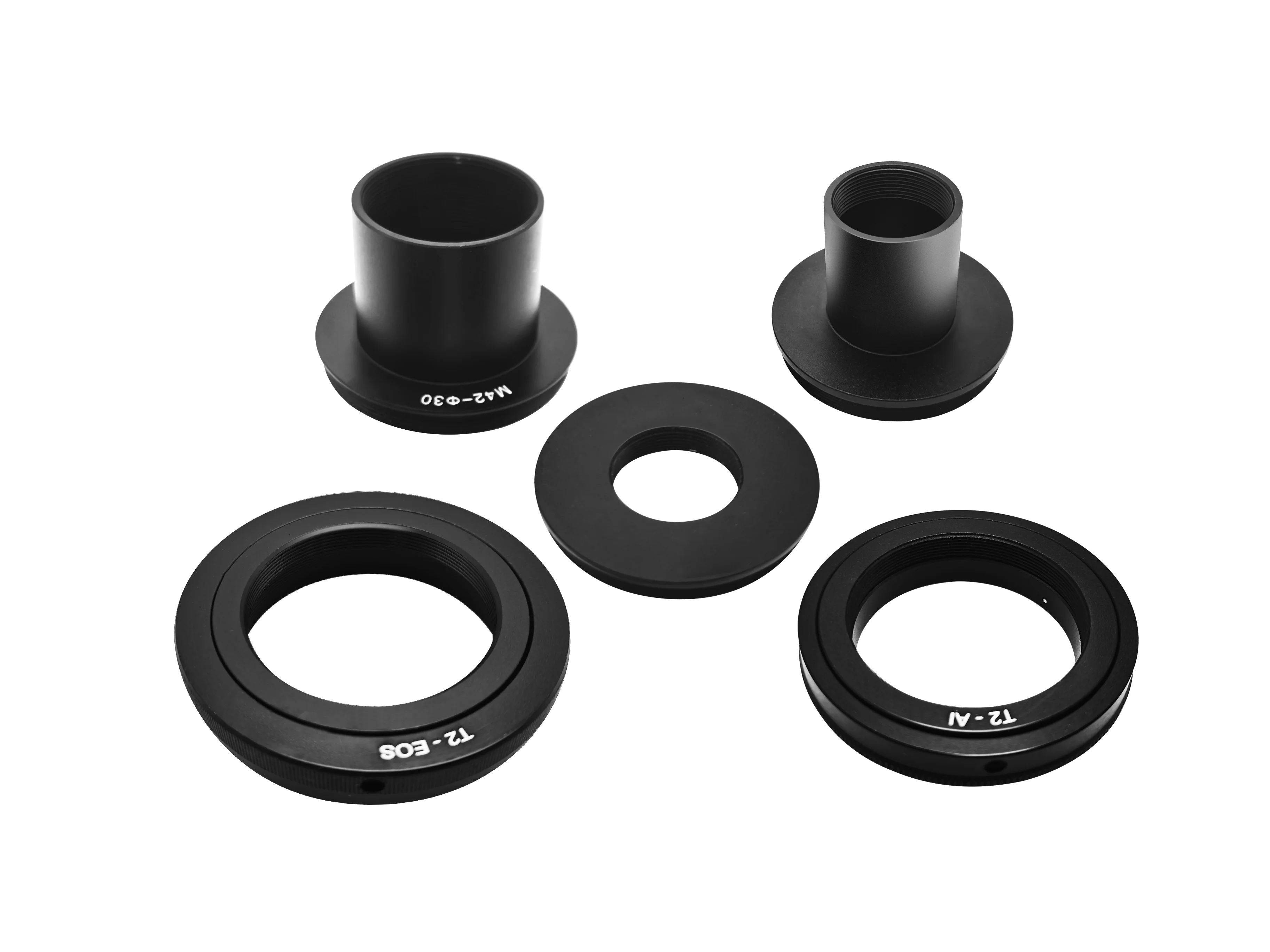 AmScope Adapter Set – Canon & Nikon Camera to 23mm or 30mm Microscope Eyepiece or AmScope RMS objective
AmScope Adapter Set – Canon & Nikon Camera to 23mm or 30mm Microscope Eyepiece or AmScope RMS objective